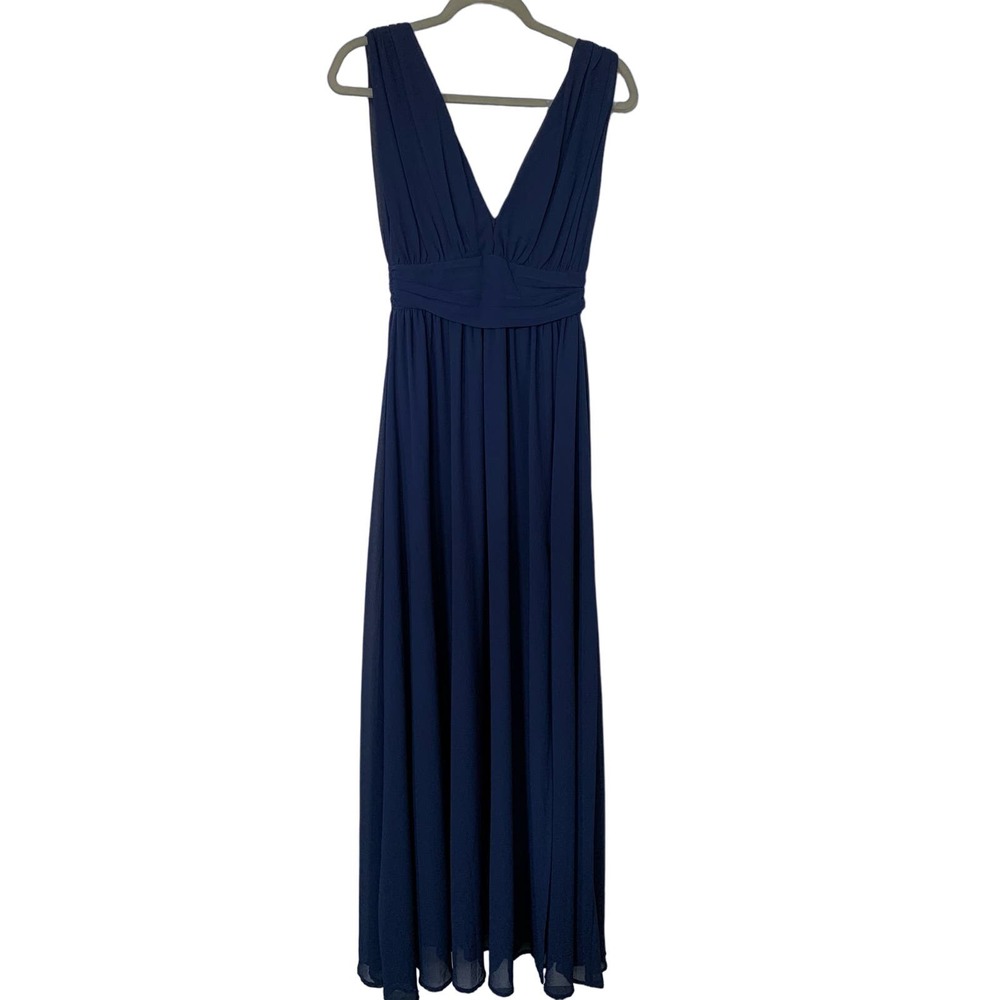 Lulus style # 43449 Blue gown